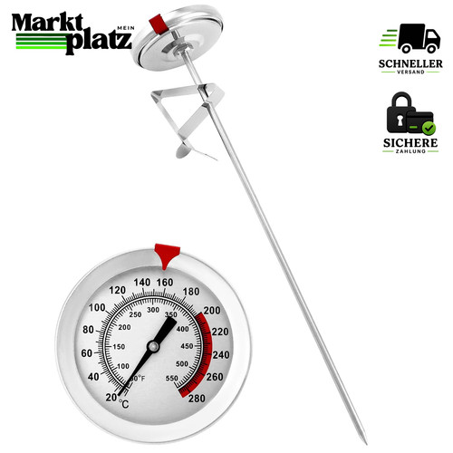 Frittierthermometer edelstahl - frittierthermometer,