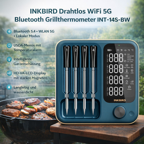 Inkbird bluetooth wifi - inkbird,