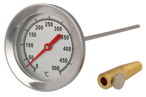 500 grill thermometer 30cm - 500°c,