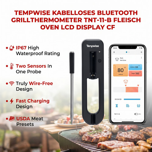 Tempwise kabellos bluetooth - kabellos,